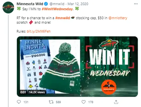 Win It Wednesday Twitter Hashtags