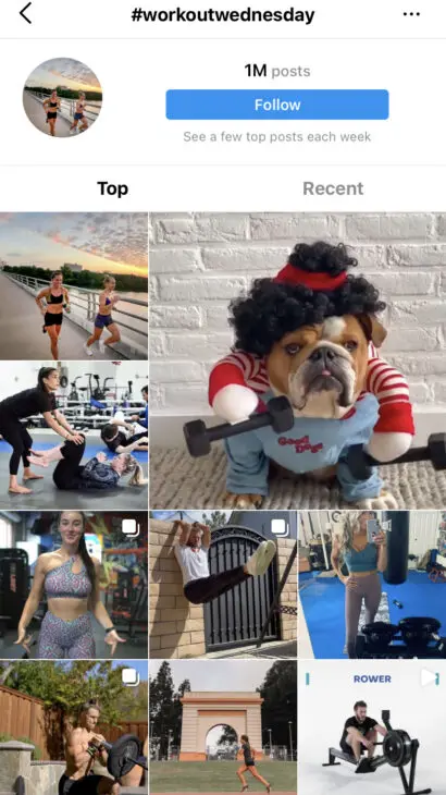 Workout Wednesday - Best Wednesday Instagram Hashtags