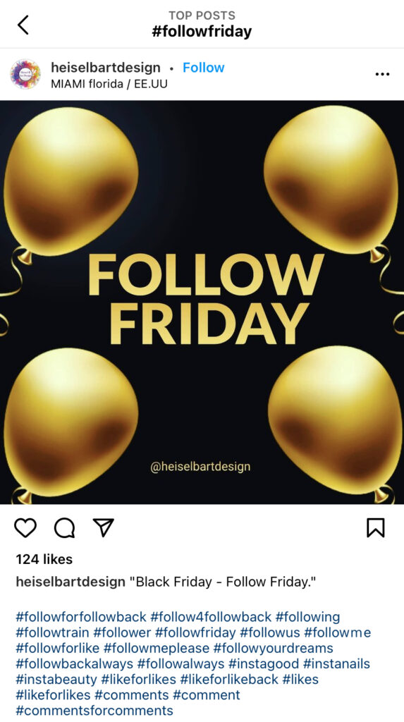 Friday Hashtags - Follow Friday